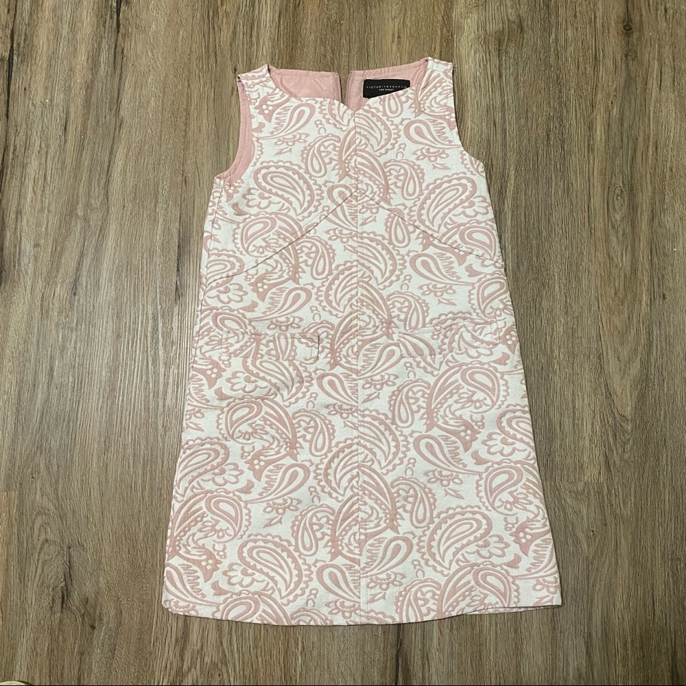 Victoria Beckham pink girl dress